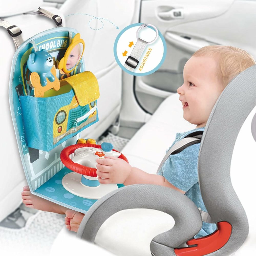 Baby Car Toys With Steering Wheel Center For Play And Kick (Car)  |  Car Seat & Stroller Toys All Toys Car Seat & Stroller Toys