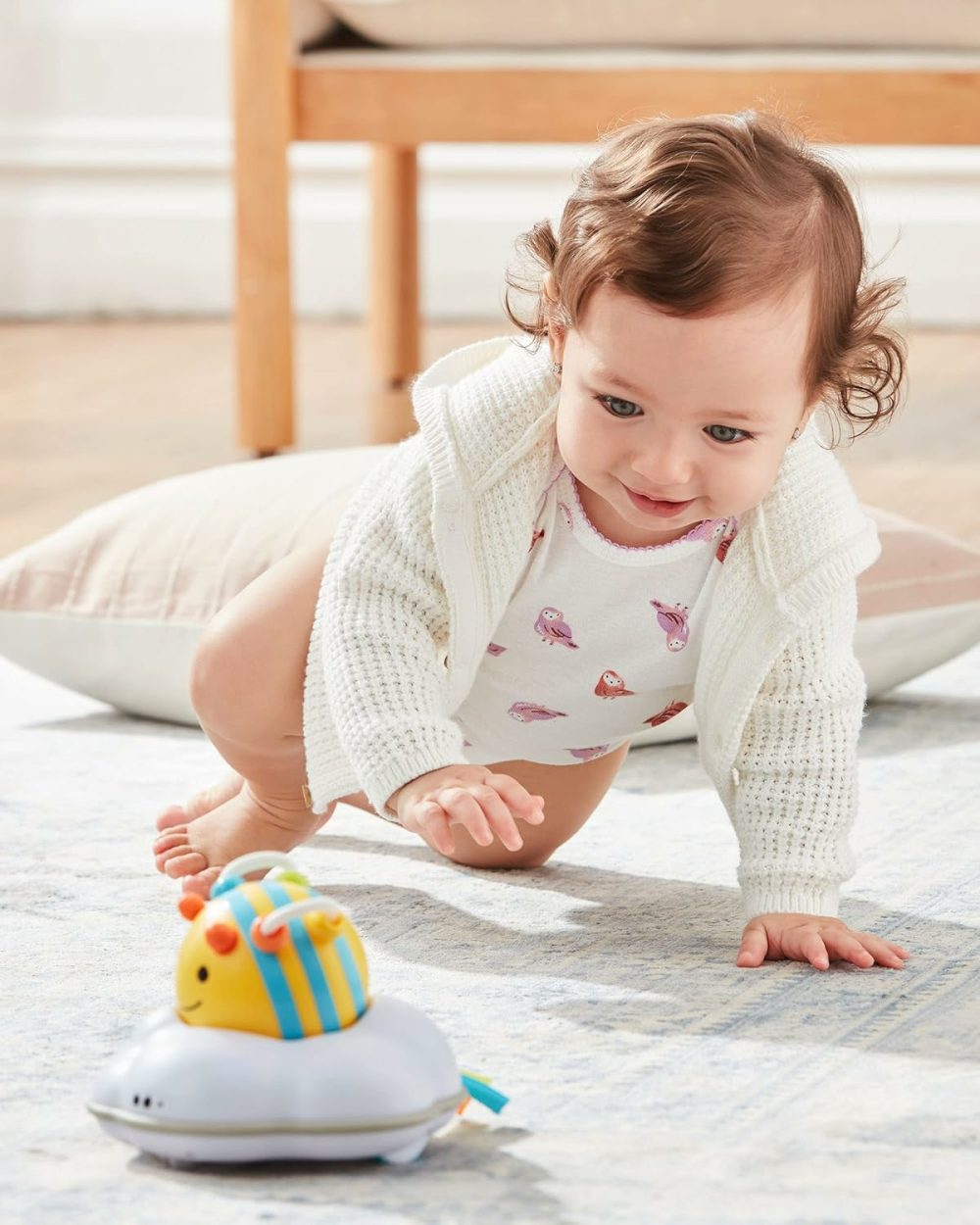 Baby Crawl Toy 3-Stage Developmental Learning Crawling Infant Toy  Explore & More Follow-Me Bee  |  Musical Toys All Toys