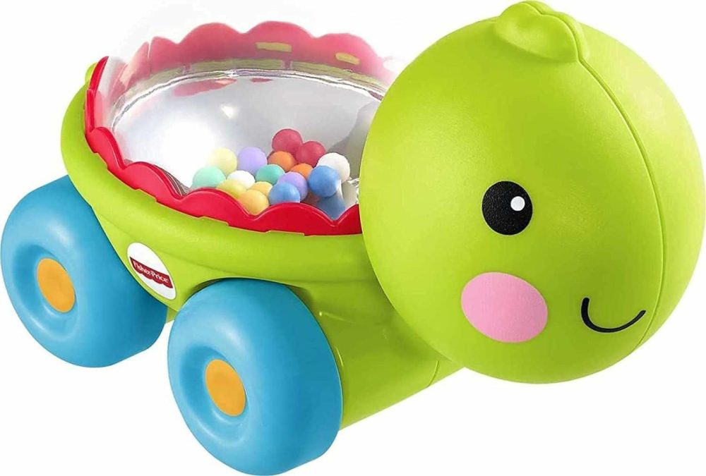 Baby Crawling Toy Poppity Pop Turtle Push-Along Vehicle With Ball Popping Sounds For Infants Ages 6+ Months​  |  Push & Pull Toys All Toys Push & Pull Toys