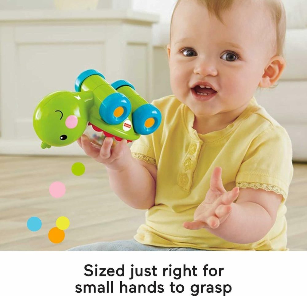 Baby Crawling Toy Poppity Pop Turtle Push-Along Vehicle With Ball Popping Sounds For Infants Ages 6+ Months​  |  Push & Pull Toys All Toys Push & Pull Toys