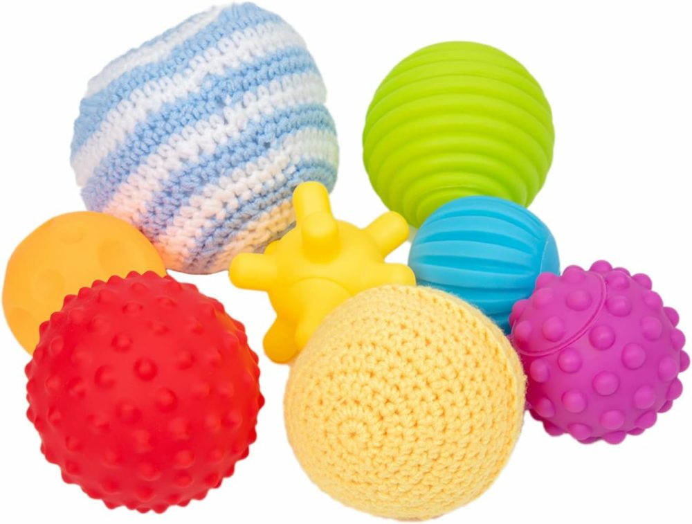 Baby Grisping Balls Textured Multi Sensory Toys Infant Ball Gift Set 6-12 Months Baby Toys  |  Balls All Toys Balls