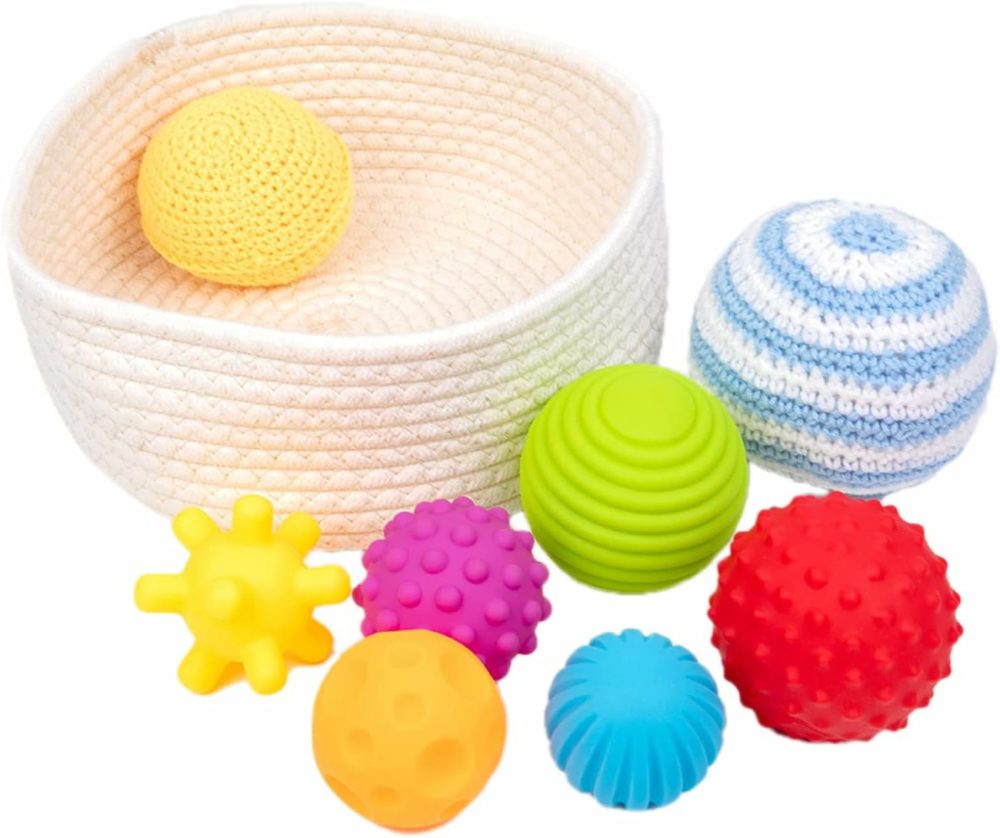 Baby Grisping Balls Textured Multi Sensory Toys Infant Ball Gift Set 6-12 Months Baby Toys  |  Balls All Toys Balls