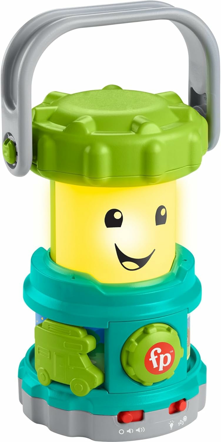 Baby Learning Toy Laugh & Learn Camping Fun Lantern  Pretend Camping Gear With Lights & Music For Infants Ages 6+ Months  |  Electronic Early Development Toys All Toys Electronic Early Development Toys