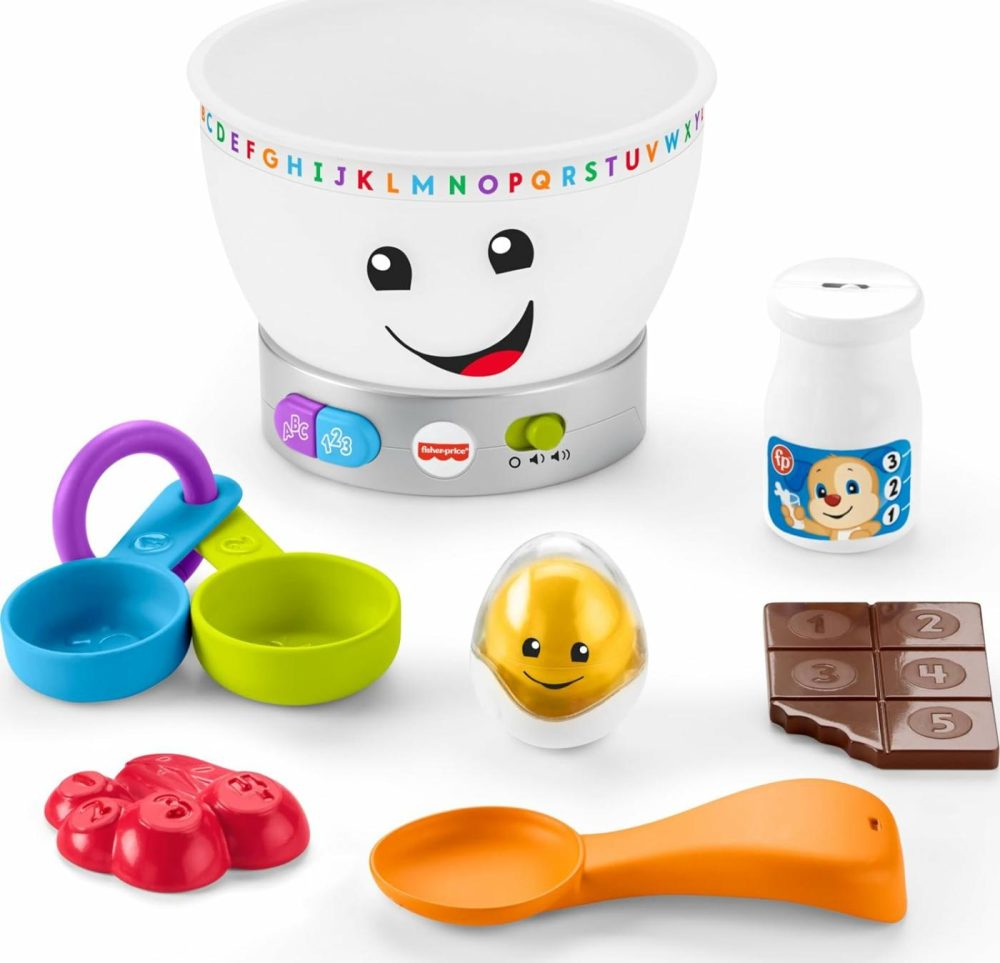 Baby Learning Toy Laugh & Learn Magic Color Mixing Bowl With Pretend Food Music & Lights For Ages 6+ Months  |  Musical Toys All Toys