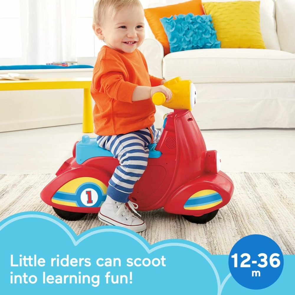 Baby Learning Toy Laugh & Learn Smart Stages Scooter Ride-On With Music For Developmental Play Toddlers Ages 1+ Years  |  Electronic Early Development Toys All Toys Electronic Early Development Toys