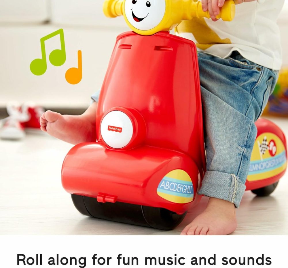 Baby Learning Toy Laugh & Learn Smart Stages Scooter Ride-On With Music For Developmental Play Toddlers Ages 1+ Years  |  Electronic Early Development Toys All Toys Electronic Early Development Toys