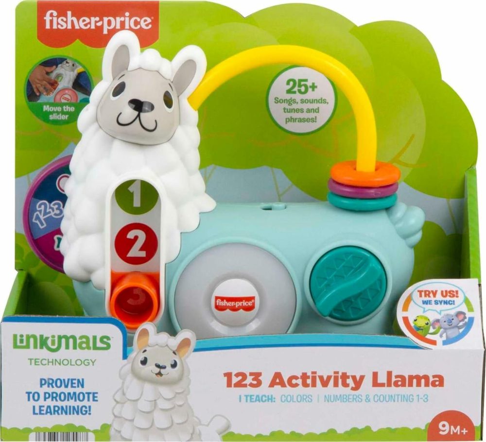 Baby Learning Toy Linkimals 123 Activity Llama For Ages 9+ Months  Compatible Only With Linkimals Items  |  Musical Toys All Toys