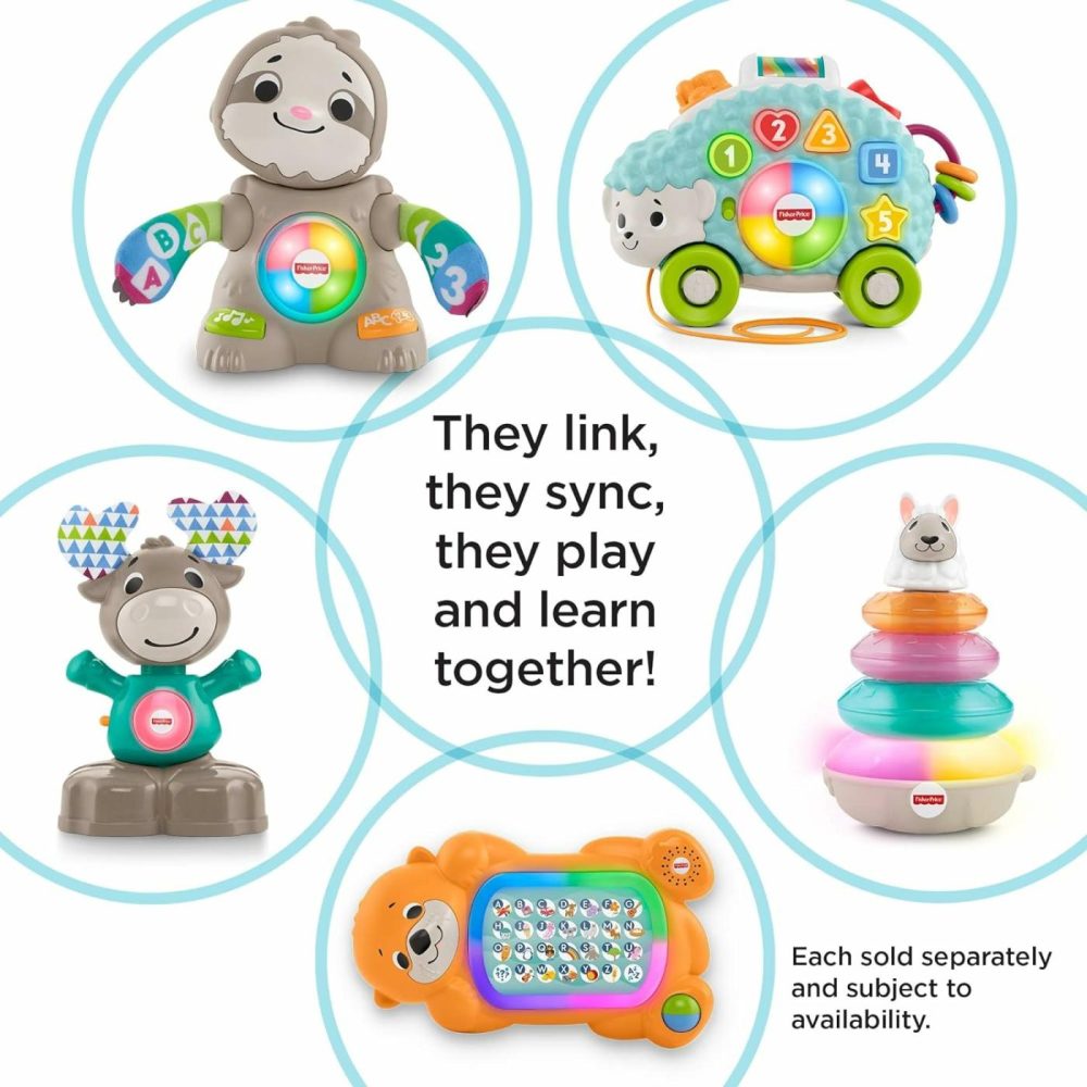 Baby Learning Toy Linkimals A To Z Otter With Music & Lights For Infants Ages 9+ Months  Compatible Only With Linkimals Items  |  Musical Toys All Toys