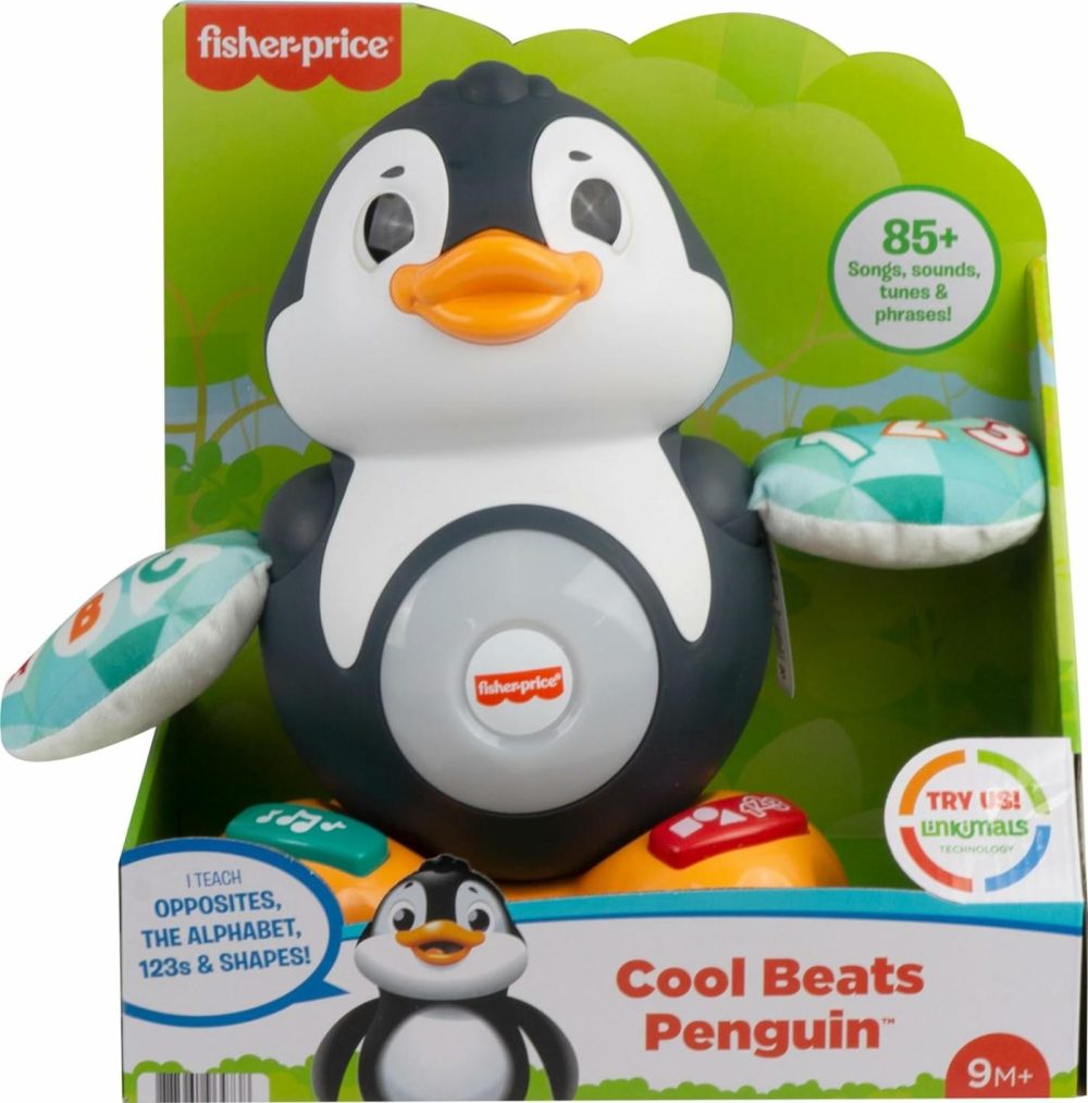 Baby Learning Toy Linkimals Cool Beats Penguin For Ages 9+ Months  Compatible Only With Linkimals Items  |  Musical Toys All Toys