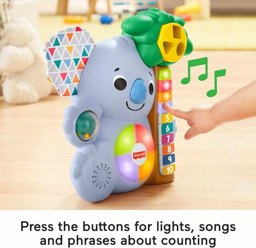 Baby Learning Toy Linkimals Counting Koala With Interactive Lights & Music For Infants Ages 9+ Months. Compatible Only With Linkimals Items  |  Musical Toys All Toys