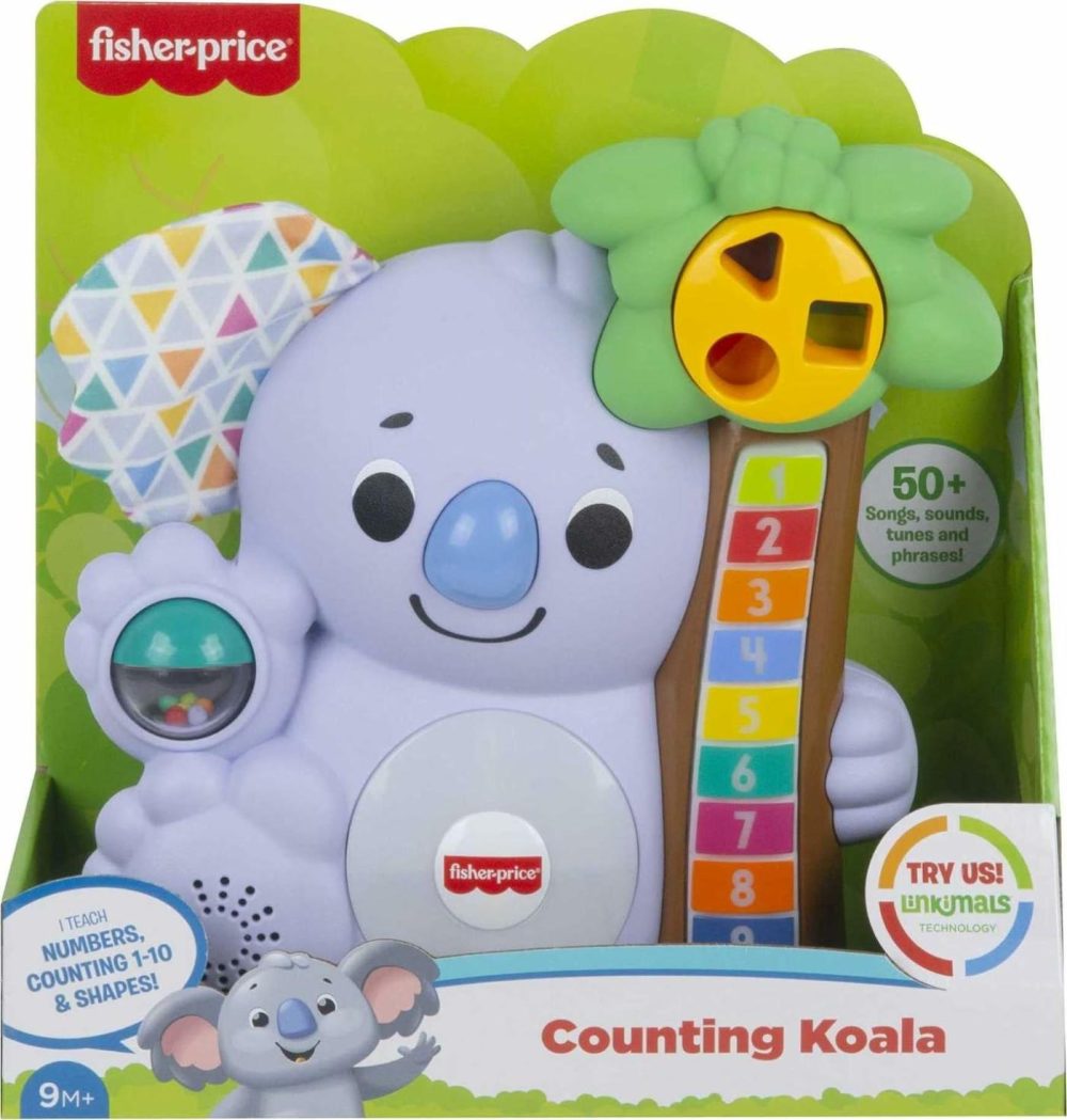 Baby Learning Toy Linkimals Counting Koala With Interactive Lights & Music For Infants Ages 9+ Months. Compatible Only With Linkimals Items  |  Musical Toys All Toys