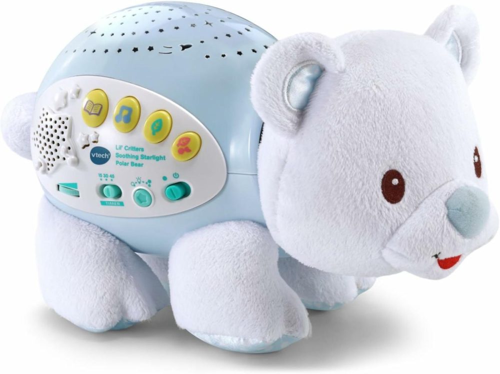 Baby Lil’ Critters Soothing Starlight Polar Bear Nursery Projector  |  Musical Toys All Toys