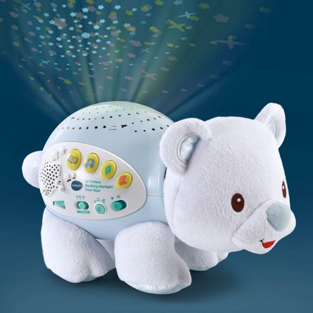 Baby Lil’ Critters Soothing Starlight Polar Bear Nursery Projector  |  Musical Toys All Toys