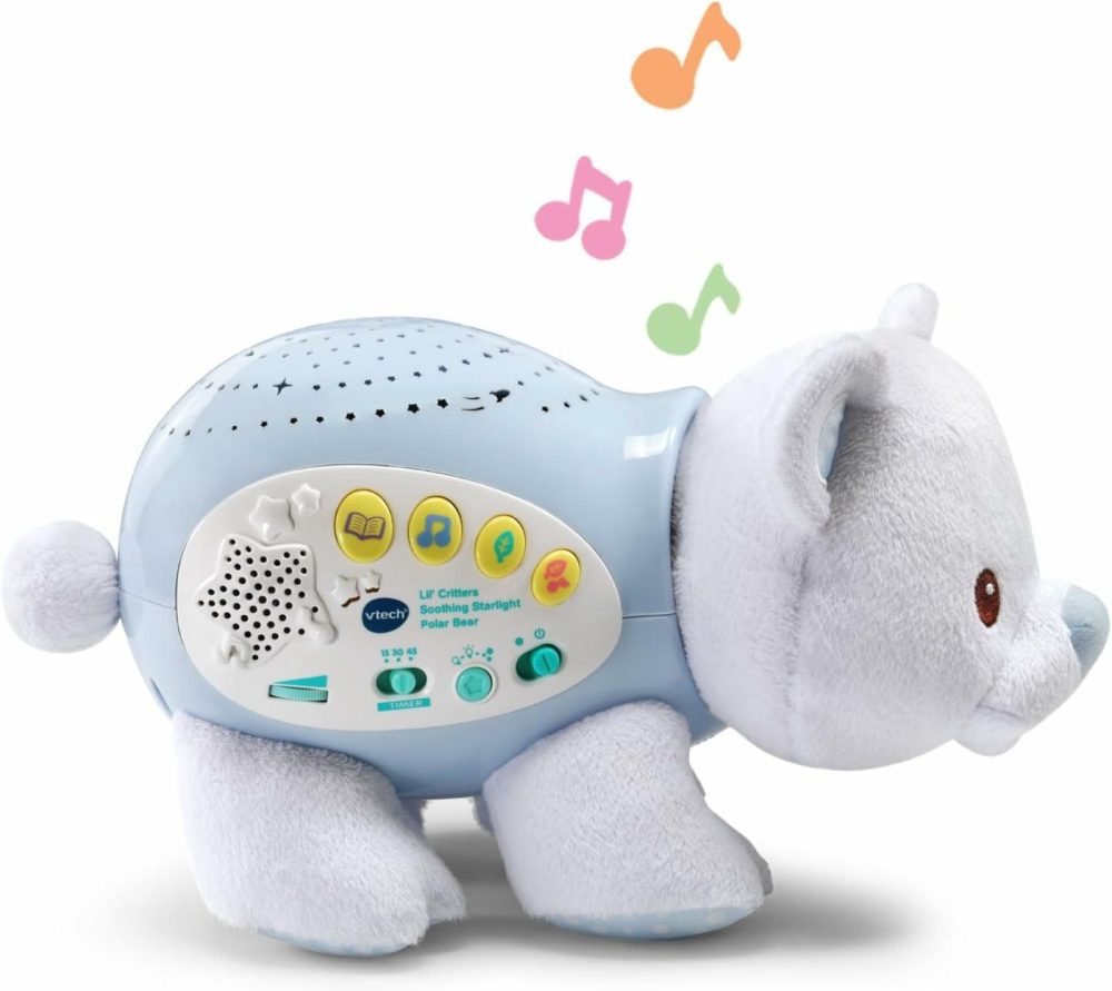 Baby Lil’ Critters Soothing Starlight Polar Bear Nursery Projector  |  Musical Toys All Toys