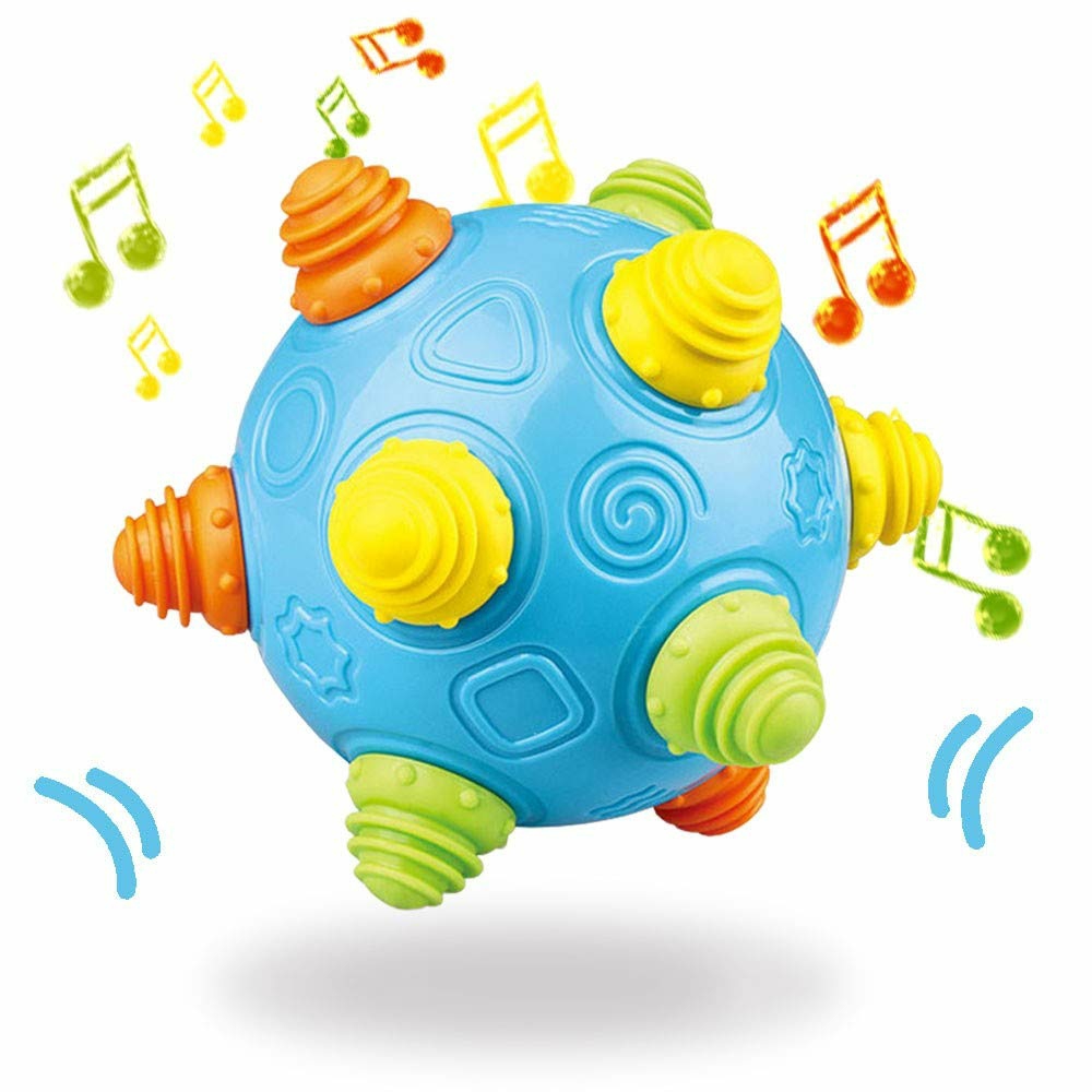 Baby Music Shake Dancing Ball Toy  Bpa Free Bouncing Sensory Developmental Ball For Boys And Girls  |  Balls All Toys Balls