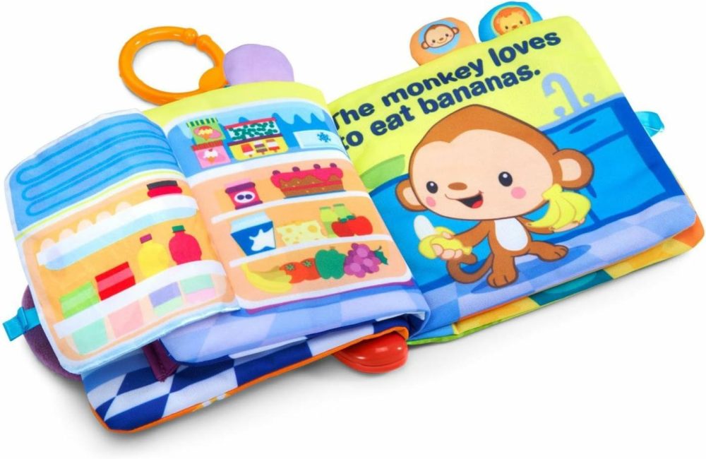 Baby Peek And Play Baby Book  Purple  |  Musical Toys All Toys Purple