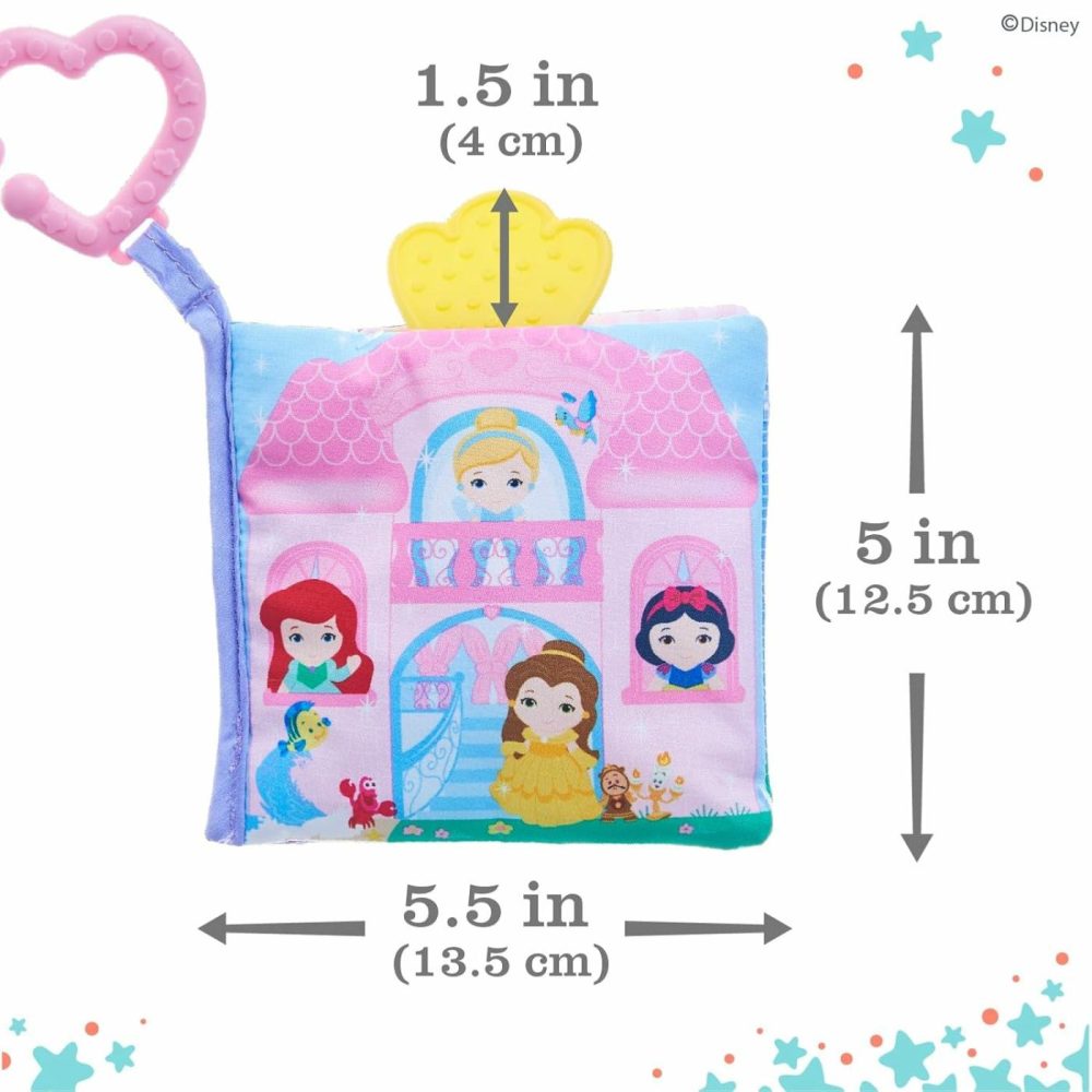 Baby Princess Soft Book For Babies  5X6X1 Inch  |  Teethers All Toys Teethers