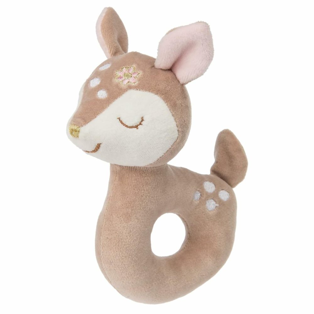 Baby Rattle  Itsy Glitzy Fawn  |  Rattles & Plush Rings All Toys brown