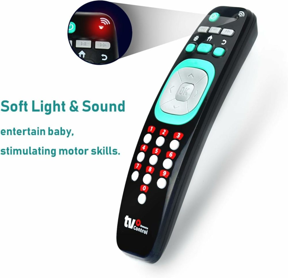 Baby Remote Control Toy  Tv Remote Control Toy  Musical Toys With Lights And Sounds For Toddlers Babies 12 36 Months  |  Musical Toys All Toys