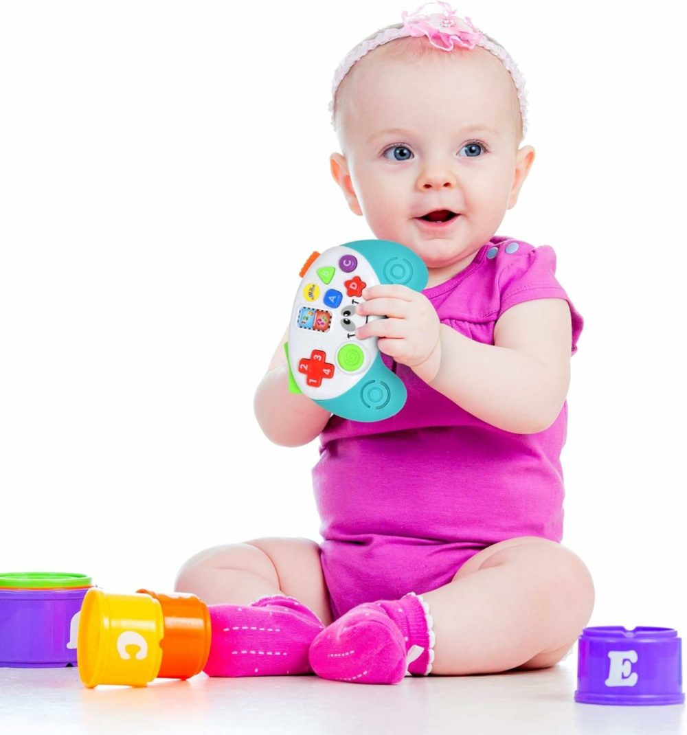 Baby Remote Toy Game Controller  Musical Toys Light And Sound Early Educational Learning For Infants  |  Musical Toys All Toys