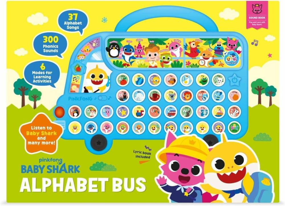 Baby Shark Abc Alphabet Bus Sound Pad | Baby Shark Toys  Baby Shark Books | Learning & Education Toys | Interactive Baby Toys For Toddlers 1-3 | Gifts For Boys & Girls  |  Musical Toys All Toys