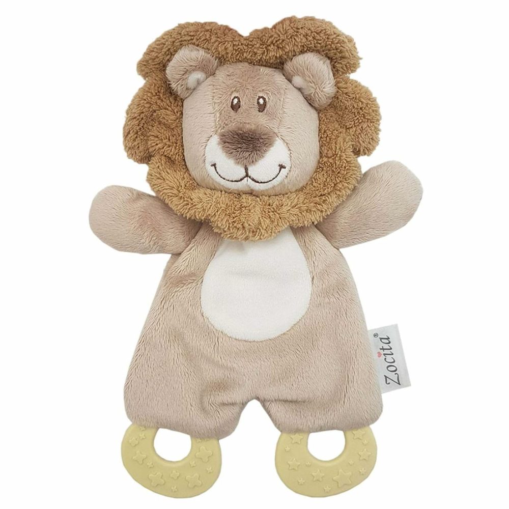 Baby Snuggle Plush Teether  Soothe Cuddly Teethe Toy(Lion)  |  Teethers All Toys Lion