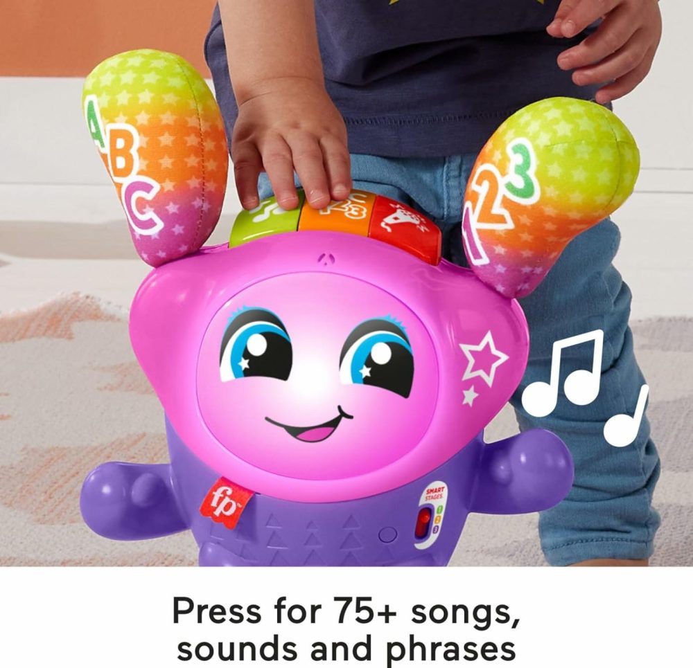 Baby & Toddler Learning Toy Dj Bouncin’ Star With Music Lights & Bouncing Action For Ages 6+ Months  |  Musical Toys All Toys