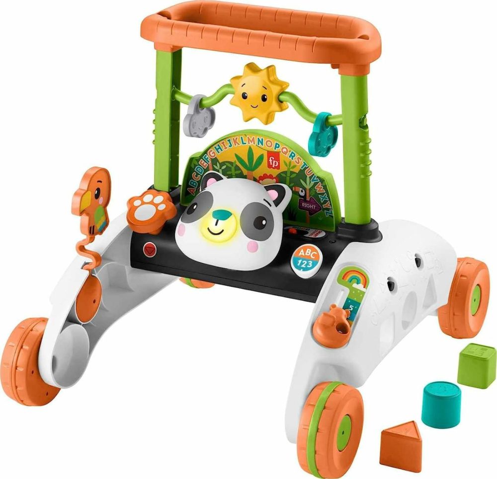 Baby & Toddler Toy 2-Sided Steady Speed Panda Walker With Smart Stages Learning & Blocks For Ages 6+ Months  |  Electronic Early Development Toys All Toys Electronic Early Development Toys