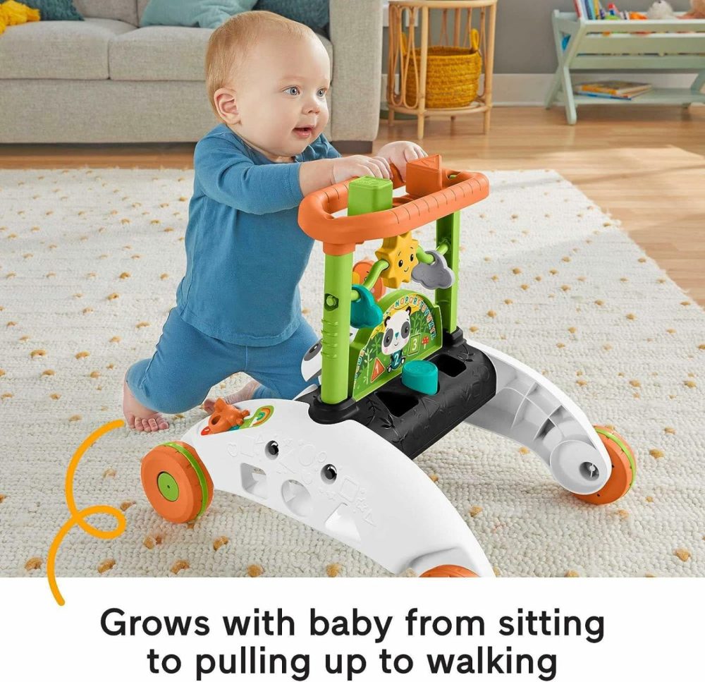 Baby & Toddler Toy 2-Sided Steady Speed Panda Walker With Smart Stages Learning & Blocks For Ages 6+ Months  |  Electronic Early Development Toys All Toys Electronic Early Development Toys