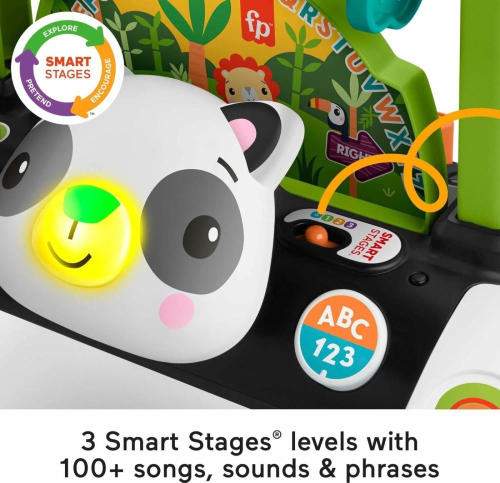 Baby & Toddler Toy 2-Sided Steady Speed Panda Walker With Smart Stages Learning & Blocks For Ages 6+ Months  |  Electronic Early Development Toys All Toys Electronic Early Development Toys