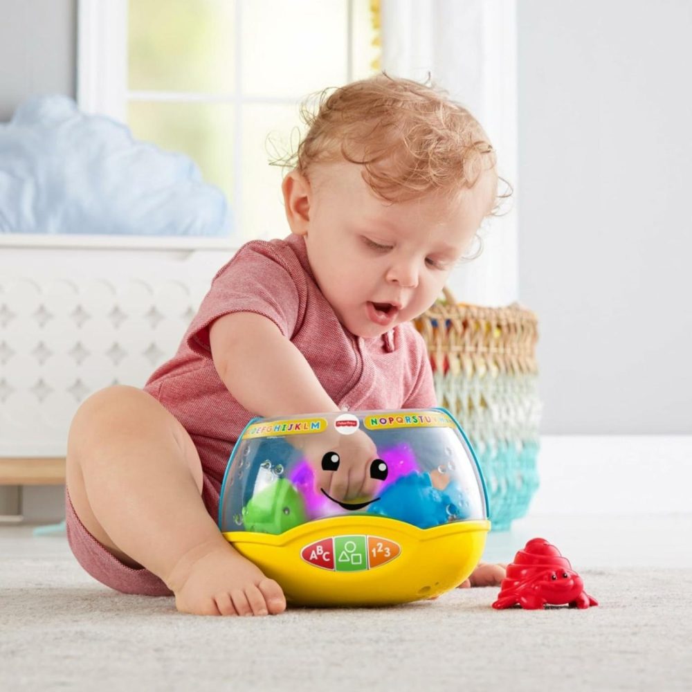 Baby & Toddler Toy Laugh & Learn Magical Lights Fishbowl With Smart Stages Learning Content For Infants Ages 6+ Months  |  Musical Toys All Toys