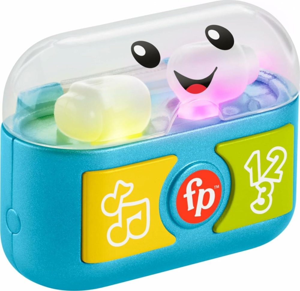 Baby & Toddler Toy Laugh & Learn Play Along Ear Buds With Music Lights & Fine Motor Activities For Infants Ages 6+ Months  |  Musical Toys All Toys