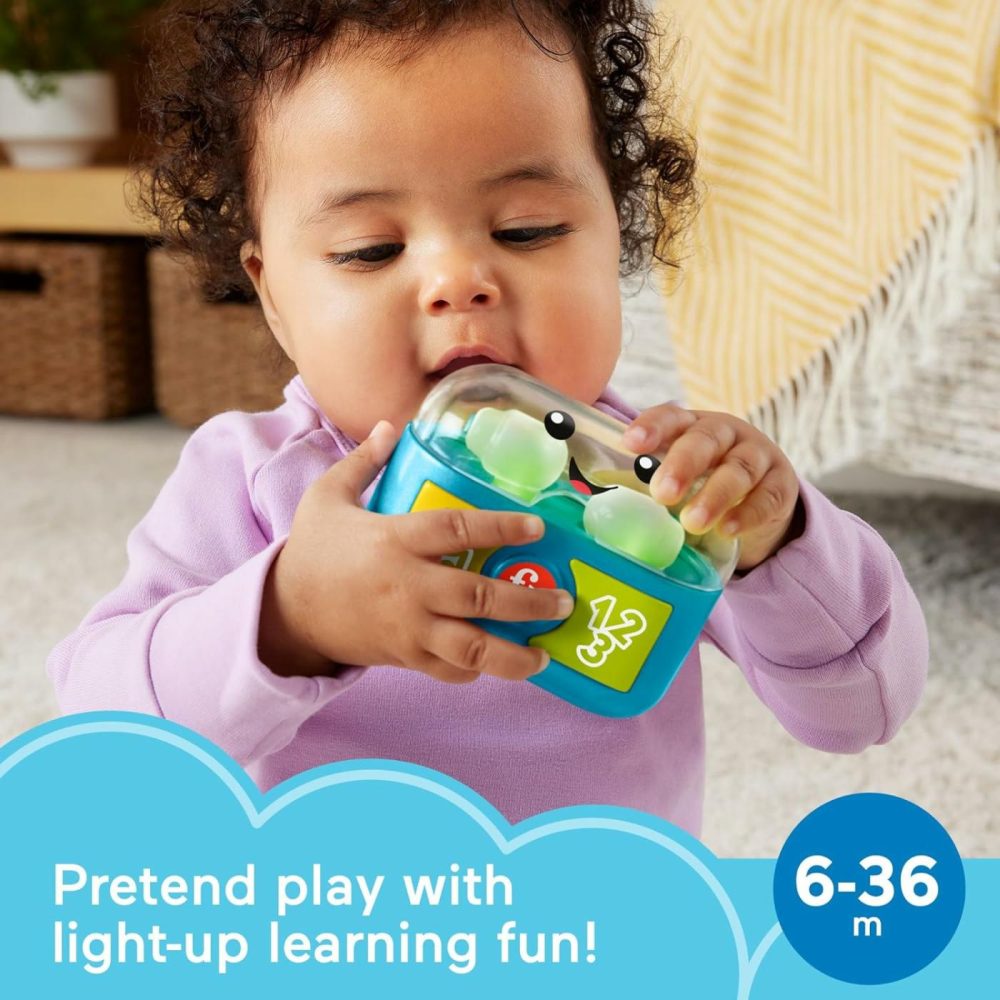 Baby & Toddler Toy Laugh & Learn Play Along Ear Buds With Music Lights & Fine Motor Activities For Infants Ages 6+ Months  |  Musical Toys All Toys