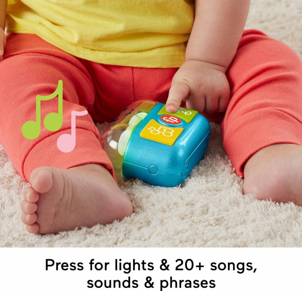 Baby & Toddler Toy Laugh & Learn Play Along Ear Buds With Music Lights & Fine Motor Activities For Infants Ages 6+ Months  |  Musical Toys All Toys