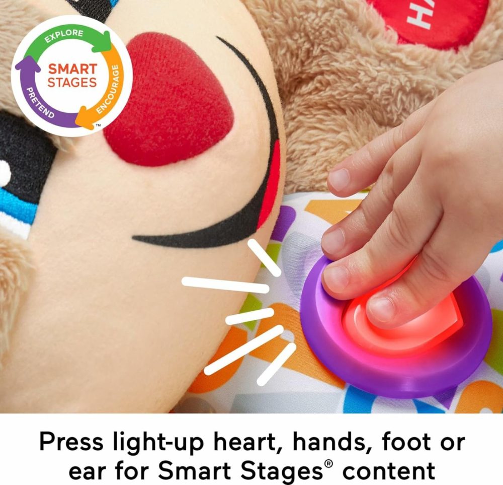 Baby & Toddler Toy Laugh & Learn Smart Stages Puppy Musical Plush With Lights & Phrases For Infants Ages 6+ Months  |  Electronic Early Development Toys All Toys Electronic Early Development Toys