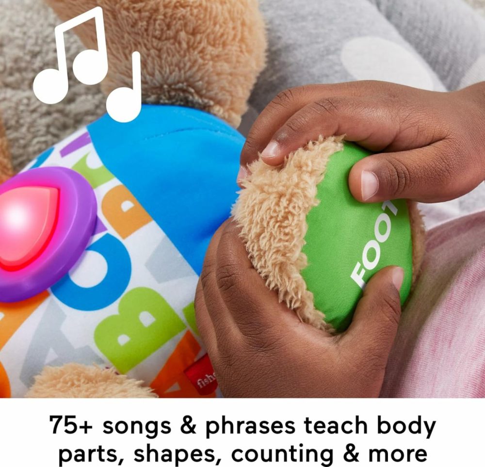 Baby & Toddler Toy Laugh & Learn Smart Stages Puppy Musical Plush With Lights & Phrases For Infants Ages 6+ Months  |  Electronic Early Development Toys All Toys Electronic Early Development Toys