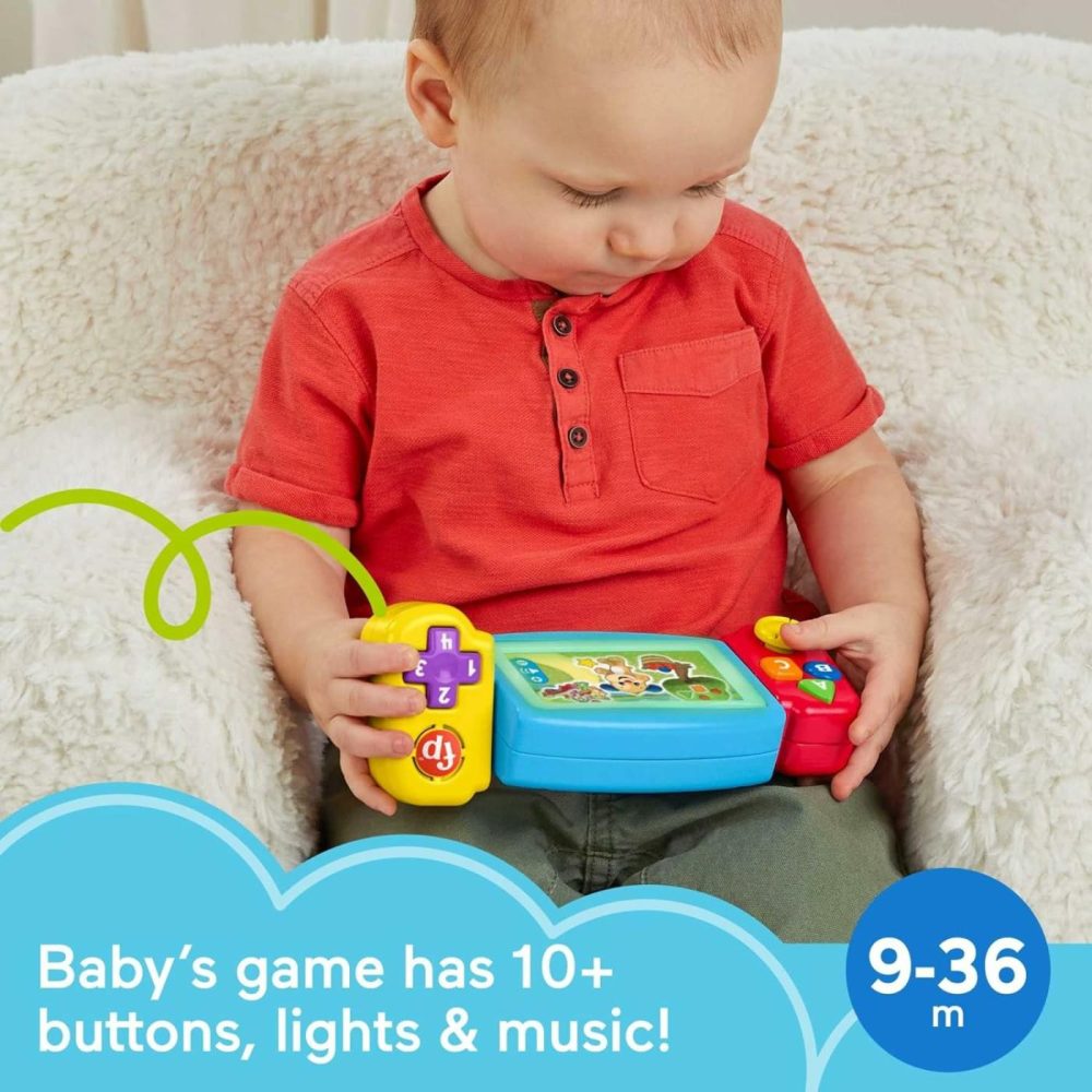 Baby & Toddler Toy Laugh & Learn Twist & Learn Gamer Pretend Video Game With Lights & Music For Infants Ages 9+ Months​  |  Musical Toys All Toys