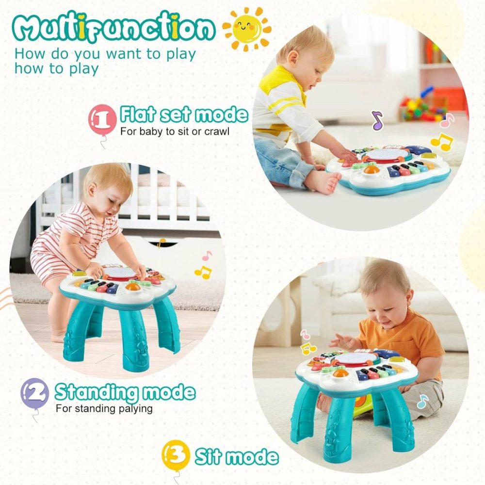 Baby & Toddler Toys  Baby Activity Center 6 To 12-18 Month Old  Learning Musical Table Toys For 1 2 3 Year Old Boys Girls Gifts  |  Electronic Early Development Toys All Toys Electronic Early Development Toys