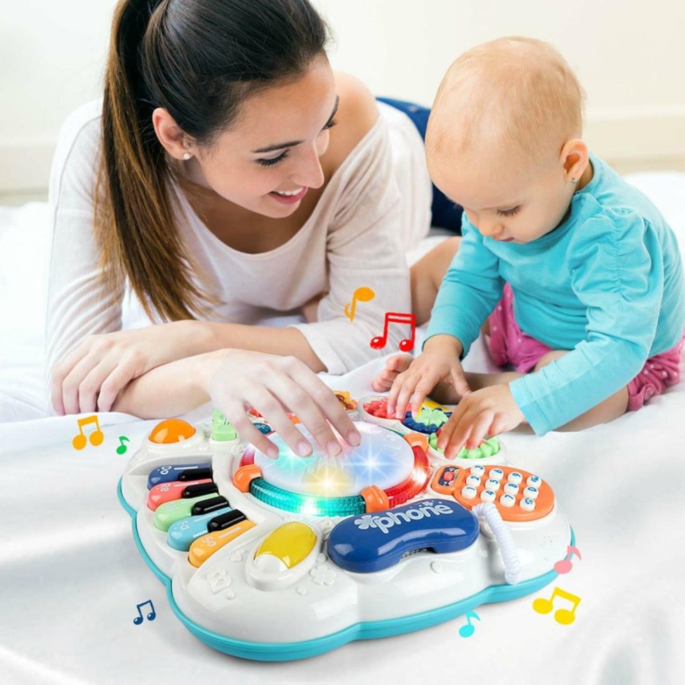 Baby & Toddler Toys  Baby Activity Center 6 To 12-18 Month Old  Learning Musical Table Toys For 1 2 3 Year Old Boys Girls Gifts  |  Electronic Early Development Toys All Toys Electronic Early Development Toys