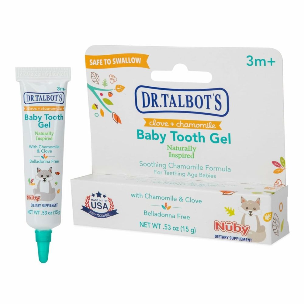 Baby Tooth Gel For Sore Gums  Naturally Inspired  .53 Oz  Benzocaine Free  Belladonna Free  |  Teethers All Toys Teethers