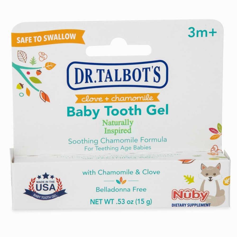 Baby Tooth Gel For Sore Gums  Naturally Inspired  .53 Oz  Benzocaine Free  Belladonna Free  |  Teethers All Toys Teethers