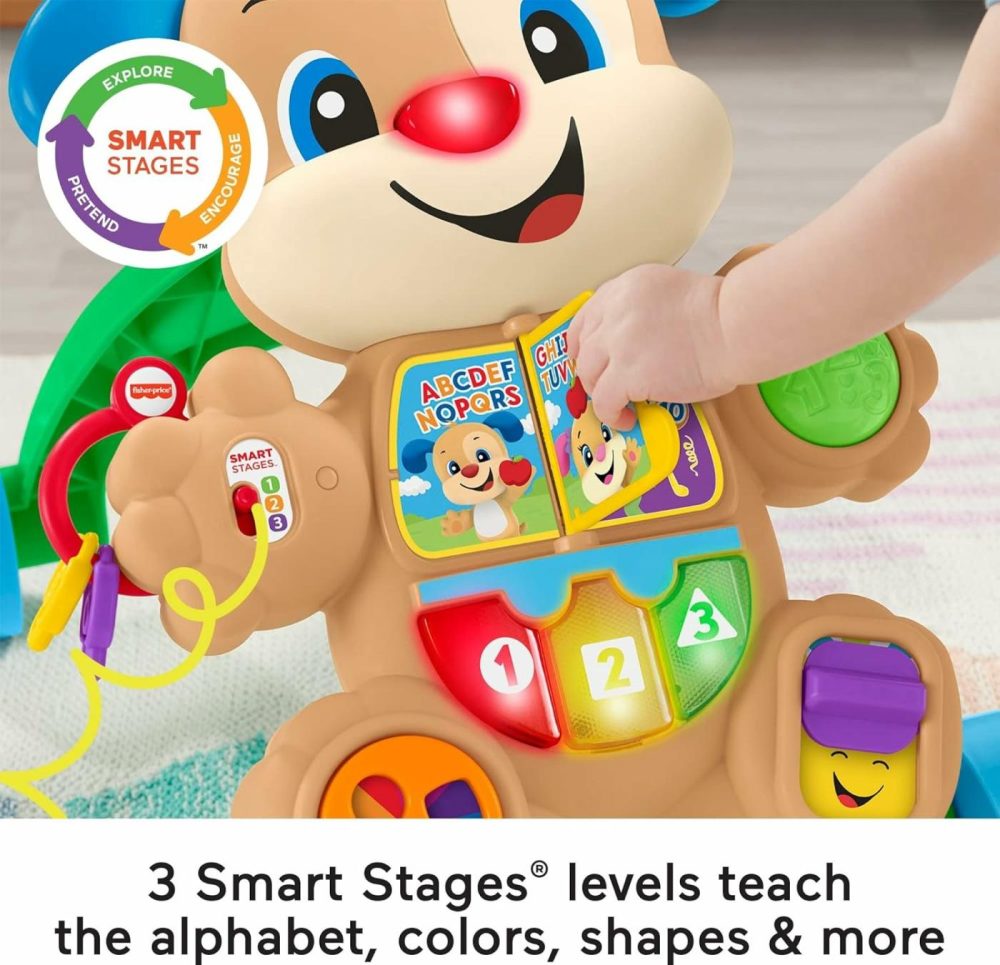 Baby Toy Laugh & Learn Smart Stages Learn With Puppy Walker With Music Lights & Activities For Infants Ages 6+ Months  |  Musical Toys All Toys