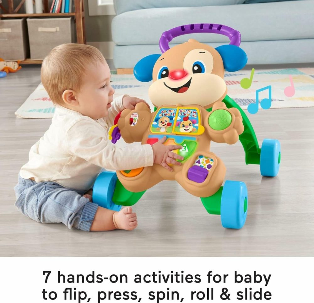 Baby Toy Laugh & Learn Smart Stages Learn With Puppy Walker With Music Lights & Activities For Infants Ages 6+ Months  |  Musical Toys All Toys