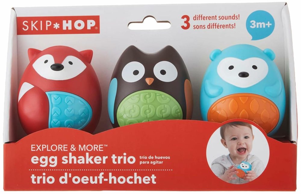 Baby Toy Maracas  Egg Shaker Trio Musical Toy  3 Piece Set  |  Musical Toys All Toys