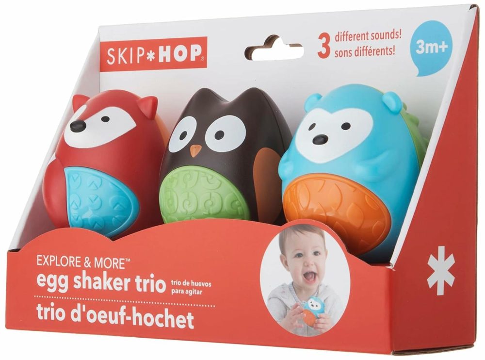 Baby Toy Maracas  Egg Shaker Trio Musical Toy  3 Piece Set  |  Musical Toys All Toys