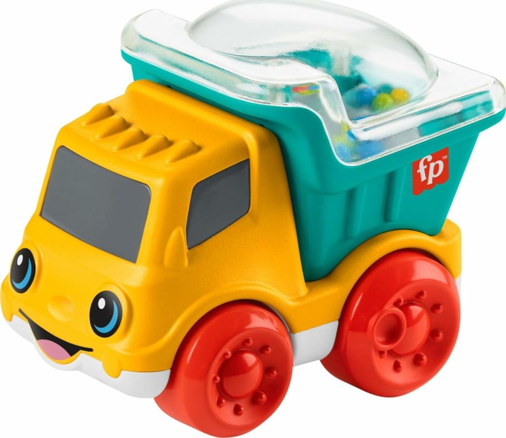 Baby Toy Poppity Pop Dump Truck Push-Along Vehicle With Fine Motor Activities For Infants Ages 6+ Months  |  Push & Pull Toys All Toys Dump Truck