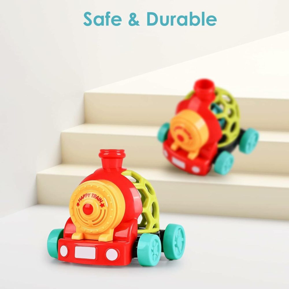 Baby Toy Train  Infant Soft Cars For 6-12 Month Boy  Musical Push N Go Truck  Toddler Sensory Ball Rattle  Development Grasp Babies Birthday Gift 7 8 9 10 18 Month 1 2 Year Old Girl  |  Rattles & Plush Rings All Toys Rattles & Plush Rings