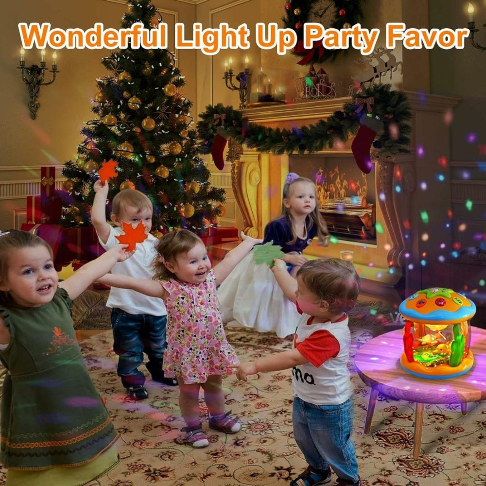 Baby Toys 12+ Months Ocean Rotating Projector – Early Education Toys 12-18 Months With Various Pacify Music/Light Kids Toddler Toys For 1 2 3+ Year Old Boys Girls Birthday  |  Musical Toys All Toys