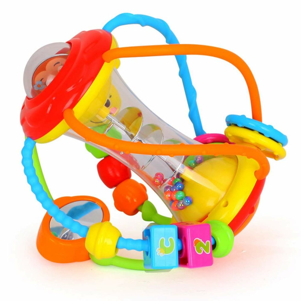 Baby Toys 6-12 Months Baby Toys 0-6 Months  Baby Rattle Toys Activity Ball Infant Toys 6 Month Old Baby Toys 3-6 Months 6 To 12 Months  Shaker Grab Spin Crawling Baby Toys For 3  6  9  12 Months  |  Rattles & Plush Rings All Toys Multicolor