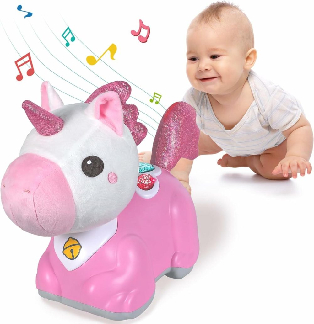 Baby Toys 6-12 Months  Crawling Toys For 9-12 Month Girls  Infant Tumny Time  1 Year Old 1St Birthday Gift  Unicorn Musical Toys For Toddlers 0-2  Light Up Sensory Baby Toys 12-18 Months  |  Electronic Early Development Toys All Toys Electronic Early Development Toys